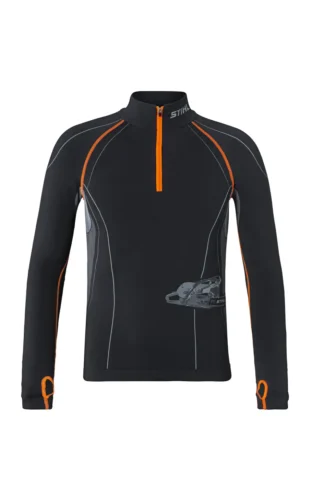 Werkshirt, lange mouw, ADVANCE, maat XXL, zwart