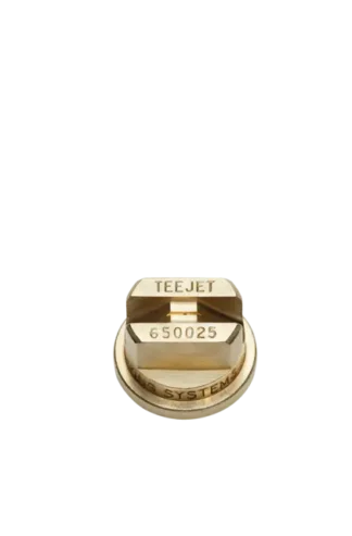 Vlakstraalmond, messing, 65-0025