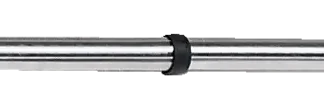 Verlengbuis, 2-delig, aluminium, Ø 36 mm, 1000 mm