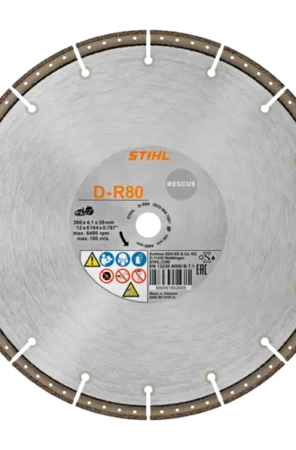 Diamant-doorslijpschijf, Ø 230mm, D-R80