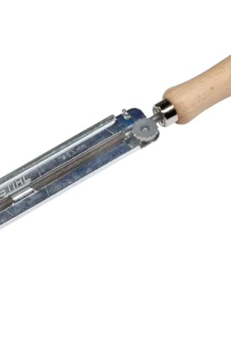 Vijlhouder, met ronde vijl, voor 1/4" P, Ø 3,2 mm