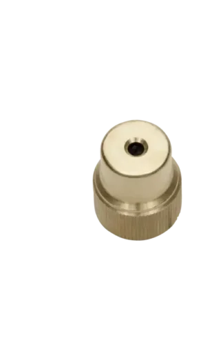 Holle conische mond, messing, 2,5 mm