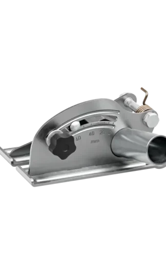 Dieptebegrenzer, met afzuigaansluiting