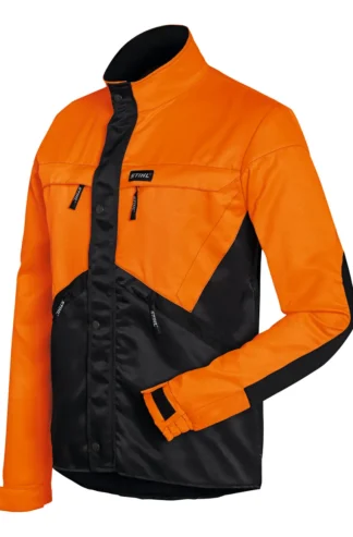 Jack, DYNAMIC, maat S, antraciet/refl. oranje