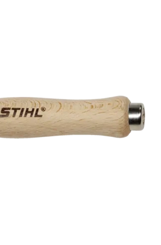 Vijlhandgreep, hout